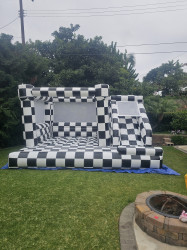 Black and white checkered Slide